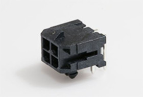 Wtyk PCB 4-pinowe raster: 3.0mm 2-rzędowe Molex Przewlekany