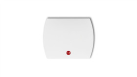 Klawisz Z Oczkiem Do Łączników Serii Trend I Logo Biały Kzo