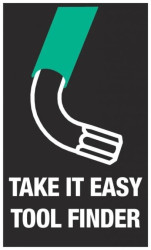 Zestaw kluczy trzpieniowych z kulką 950 SPKL/9 HEX 1.5-10MM /9szt./ 05022089001