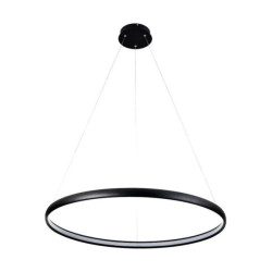 Lampa wisząca CARLO kolor czarny mat metal/akryl, LED 1560 Lm 4000K IP20 PL210503-800-BK Zuma Line