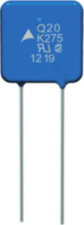 Varistor, radial, VV 430 V, 8000 A, 350 V (DC), 275 V (AC), ±10 %, 1 VA (AC), 151 J, B72220S0271K101