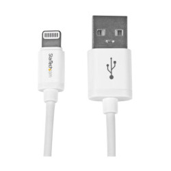 StarTech.com USBLT1MW 1m White Apple&#xAE; Lightning Connector - USB Cable