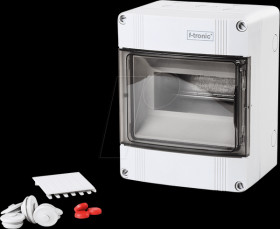 7240031 Moisture-proof distributor, screw terminals, 1*6+1 module