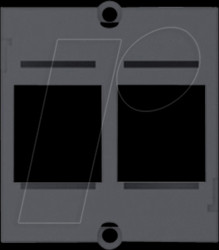 917.000 Custom module frame, 2x keystone CONI