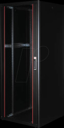 26210216 19-inch network cabinet, 42 U, 800 mm depth, black