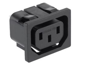 Gniazdo AC 3PIN komputerowe montaż