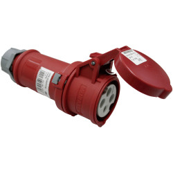 as - Schwabe 60575 CEE Connector 16A 4-Pin 400V Durable Single Unit