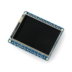Wyświetlacz dotykowy TFT LCD 2,4'' 320x240px z czytnikiem microSD - Adafruit 2478