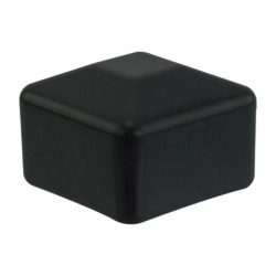 Nasadka szyny czarna 40x40 5000N