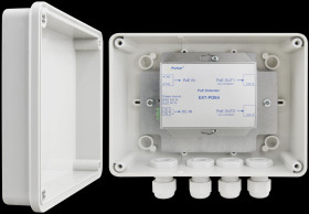 EXTENDER POE W OBUDOWIE HERMETYCZNEJ DO 2 KAMER IP Pulsar EXT-POE4H 48V