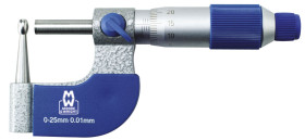 Mikrometr, typ: Zewnętrzny, dokł. ± 0,006, rozdz. 0,01