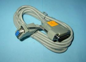 9-ŻYŁ KABEL DB9F/DB25M 3,0m