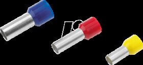 187029 Aderendhülse isoliert 25,0 mm²/18 mm, verzinnt, grau, 50er Pack