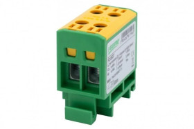 LZ w korpusie ZU 1-torowa 2x16/2x16mm2 Al/Cu - żółto/zielona