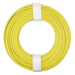 Donau 125-013 Elektronik Strand 1x0.25mm&#xB2; Yellow 10m