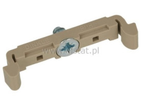 Uchwyt montaż na szynie TS35 10mm PMH zielony