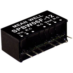 Mean Well SPBW06G-05 DC/DC converter 1.2 A 6 W 1 output 1500 V DC insulation