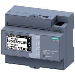 Siemens 7KT1671 Meter SENTRON PAC1600 3-phase 400V L-L 80A DIN rail