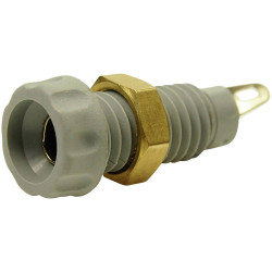 Cliff CL1458A Jack Socket Vertical 4mm Pin Grey