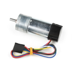 Metal Gearmotor with Encoder - 12V (9.7:1)