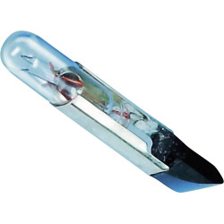 Incandescent bulb, T6.8, 1.5 W, 30 V (DC), clear, 543050