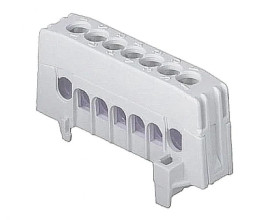 Trytyt Zacisk rozgałęźny izolowany N/PE-7-F szary