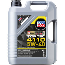 Liqui Moly 21479 Top Tec Engine Oil 5W-40 5L High-Tech Synthesis Based