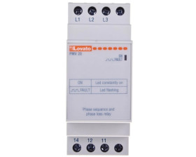 Przekaźnik nadzorczy napięcia, kolejność i zanik fazy 208-575V AC PMV20A575