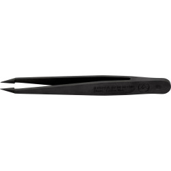 KNIPEX 92 09 02 ESD Plastic Tweezers ESD Smooth 115 mm