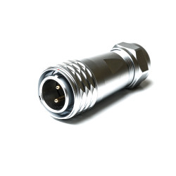 Złącze wielostykowe przemysłowe 2-pinowe M20 Montaż na kablu Wtyczka RS PRO