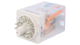 Cr-U024dc3 Przekaźnik Elektromagnetyczny, 3Pdt, Napięcie Cewki: 24Vdc,...