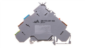 Złączka Do Elementów Wykonawczych Z Pe, Led I Diodą Tłumiącą 24V Dc...