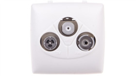 Oteo Gniazdo Antenowe Rtv/Sat Białe 086142