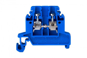 Złączka szynowa 2‑przewodowa 2,5mm2 niebieski ZG-G2,5 A11-8106