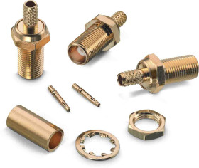 Złącze koncentryczne Montaż na kablu Żeński 50Ω typ złącza Złącze MCX 6GHz Połączenie zagniatane typ kabla RG316