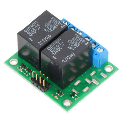 Pololu Basic 2-Channel SPDT Relay Carrier with 12VDC Relays (Assembled) [discontinued]