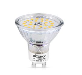 Żarówka LED 5W biała neutralna - GU10