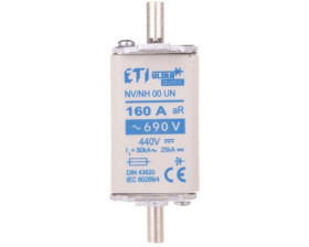 Wkładka bezpiecznikowa NH00 160A aR 690V 004331215