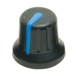 Re&#x27;an P670-S-06-S6 16mm Soft Touch Knob with Blue Pointer