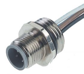 ELST 412 PG9 Sn, wtyk 4 stykowy, M12x1, gwint montażowy PG9, Hirschmann, 932916206, 932 916-206 ELST412PG9Sn