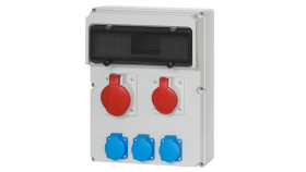 Rozdzielnica Budowlana Mediolan 1X5p 16A 1X5p32a 3X2p+Z Italine Ita00128...