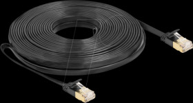 80350 Patch cable Cat.6a with Cat.7 raw cable U/FTP 10 m black