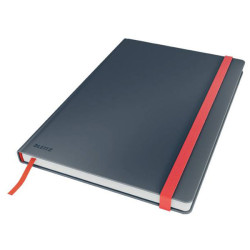 Leitz 44820089 Notebook Squared Grey 80 sheets B5 Notebooks Paper Pads Labels