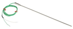 Termopara typ K do +1100C 250mm kabel 1m, Stal nierdzewna IEC