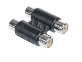 Przejście RCA 2xgniazdo RCA- 2xgniazdo RCA (łącznik)