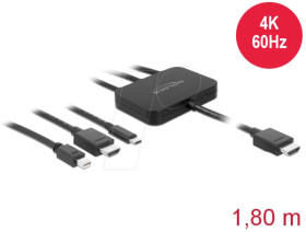 85830 USB-C™, HDMI or mini DisplayPort to 4K HDMI adapter cable