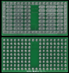 RE942-S2 Solderable breadboard, 14-pin socket 46.99 x 24.76 mm