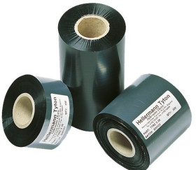 Taśma do drukarek etykiet, do użytku z: HellermannTyton, Czarny