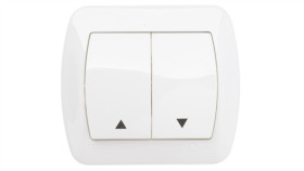 Simon Akord Łącznik Żaluzjowy Dwbiegunowy Biały Az1/11