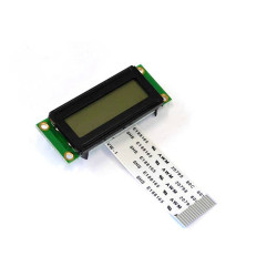 Wyświetlacz LCD Display Elektronik DEM16223FGH-PW czarny biały (S x W x G) 53 x 20 x 7.5 mm